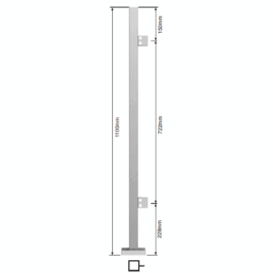 Stainless-Steel-Balustrade-Square-End-Post