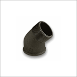 Black-Malleable-Iron-Elbow-Male-Female-45-Degree