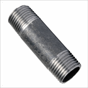 Black-Malleable-Iron-Barrel-Nipple
