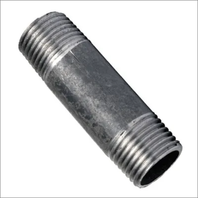 Black-Malleable-Iron-Barrel-Nipple