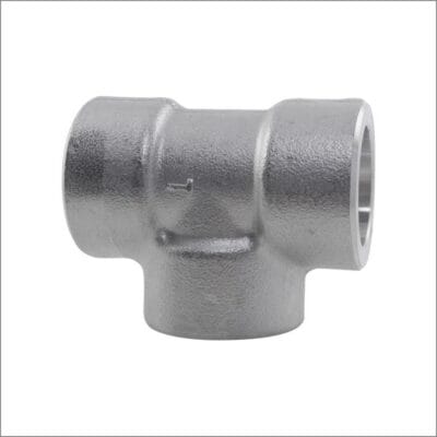 Tee-3000LB-Stainless-Steel-Socket-Weld