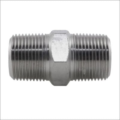 Hexagon-Nipple-BSPT-3000LB-316L-Stainless-Steel