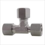 Adjustable-Standpipe-Run-Tee-Single-Ferrule-Compression-316-Stainless-Steel