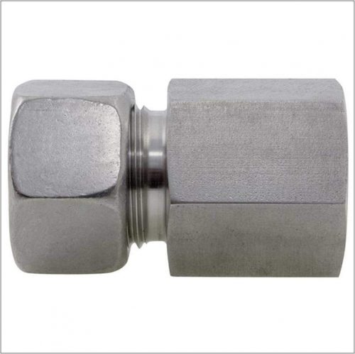 Female-Stud-Coupling-BSPP-Single-Ferrule-Compression-316-Stainless-Steel