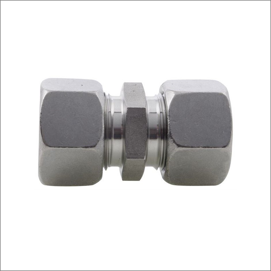 STRAIGHT COUPLING Light Series Stainless Steel Compression Fitting