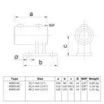 Vertical-Railing-Base-Key-Data-Sheet