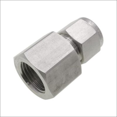 FEMALE-CONNECTOR-BSPP-TWIN-FERRULE-STAINLESS STEEL