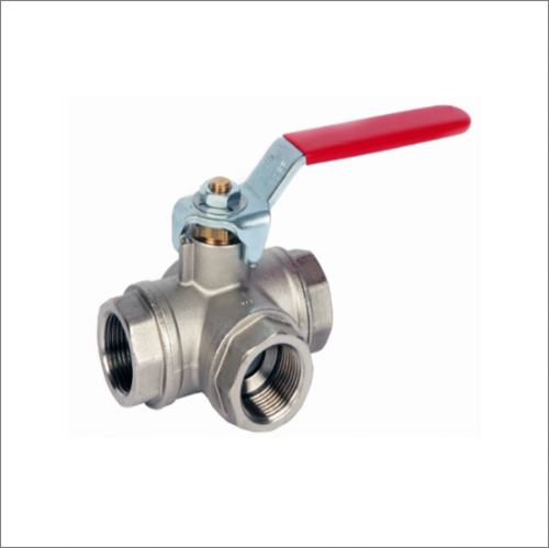 3-Way-T-Port-Brass-Ball-Valve-BSP-Parallel-Female-Ends-ISO 228-1