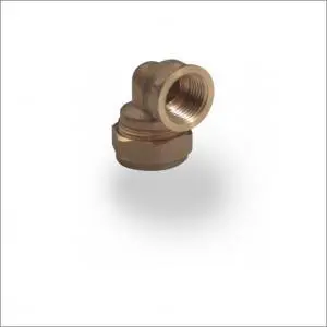 Brass-Female-Iron-Elbow-90-Brass-Compression-Fitting