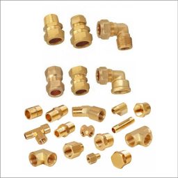 Brass Threaded and Compression Pipe Fittings