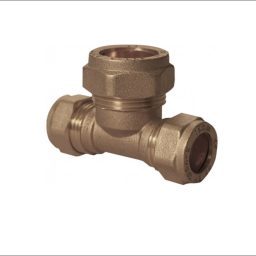 Both-Ends-Reducing-Tee-Brass-Compression-Fitting