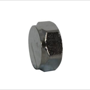 Chrome-Brass-Blanking-Cap-Brass-Threaded-Fitting