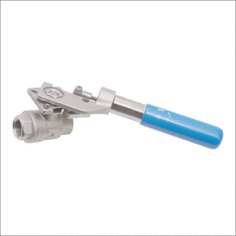 Deadman Spring Handle Ball Valve BSPP 316 Stainless Steel Pipe Dream