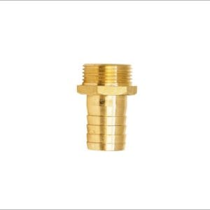 MI-Serrated-Hose-Tail-Brass-Threaded-Fitting