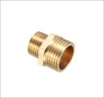 Reducing-Hex-Nipple-Brass-Threaded-Fitting