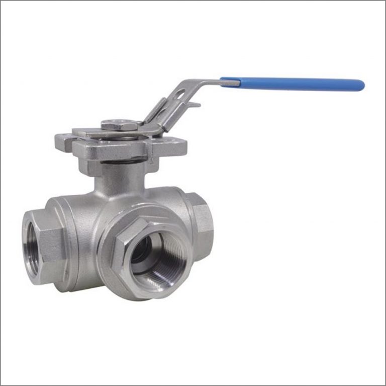 316 Stainless Steel Full Bore 3 Piece Butt Weld Ball Valve 1000psi