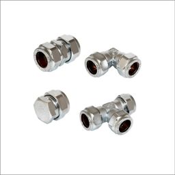 Chrome Compression Fittings