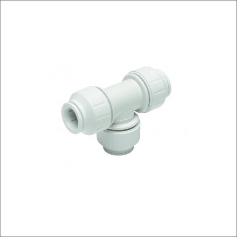 Equal Tee White John Guest SpeedFit Fitting Pipe Dream Fittings
