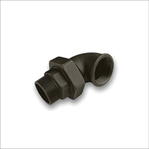 Black-Malleable-Iron-Union-Elbow-90-Male-Female