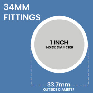 Key Clamp Fittings for 34MM (1″) OD Tube Q2/B34/K6
