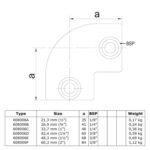 90-Degree-Elbow-Key-Clamp-Fitting-Data-Sheet