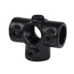 side-outlet-tee-black-key-clamp-fitting