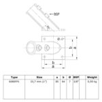 Flag-Pole-Holder-Square-Base-Key-Clamp-Data-Sheet