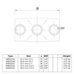 Two-Socket-Cross-Black-Key-Clamp-Fitting-Data-Sheet