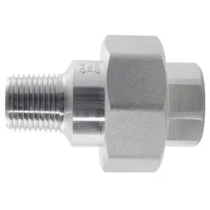 BSPT-Conical-Seat-Union-MaleFemale-3000LB-316-Stainless-Steel