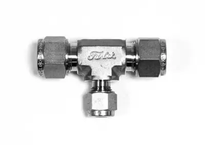 Reducing-Tee-Stainless-Steel-Twin-Ferrule