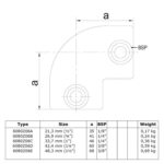 elbow-90-key-clamp-black-fitting-data-sheet