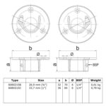 wall-plate-inlet-key-clamp-black-fitting-data-sheet