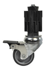 swivel-wheel-silver-50mm-With-Expander-Key-Clamp