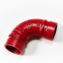 Red Grooved Pipe Fittings