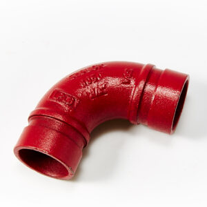 Grooved-Pipe-Fitting-90-Degree-Elbow-Red
