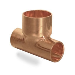 Both-End-Reducing-Tee-Copper-End-Feed-Fitting