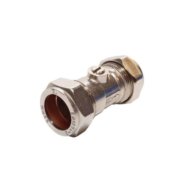 Brass Compression Isolation Valve Pipe Dream Fittings