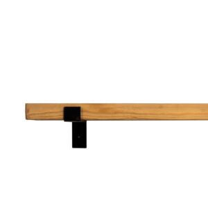 Reversed Lip Shelf Brackets | Powder Coated Style (Pair)