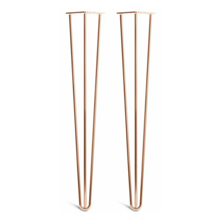 Hairpin Table Legs (pair) Industrial Style Copper Pipe Dream Fittings