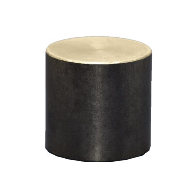 Black-Mild-Steel-Threaded-Cap