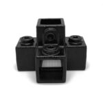 4-Way-Cross-Square-Black-Box-Section-Key-Clamp