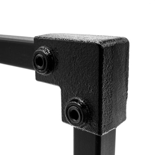Elbow-90-Square-Black-Box-Section-Key-Clamp
