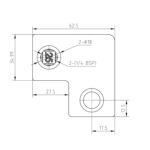 Elbow-90-Square-Black-Box-Section-Key-Clamp-Data-Sheet