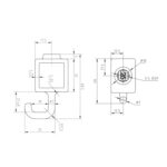 Hook-Square-Black-Box-Section-Key-Clamp-Data-Sheet
