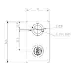 Short-Tee-Square-Black-Box-Section-Key-Clamp-Data-Sheet