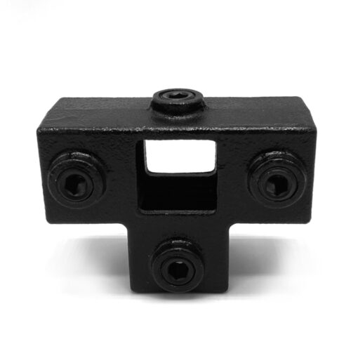 Side-Outlet-Tee-Square-Black-Box-Section-Key-Clamp