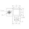 Three-Way-Elbow-Square-Black-Box-Section-Key-Clamp-Data-Sheet