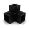 Three-Way-Elbow-Square-Black-Square-Key-Clamp