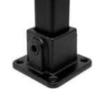 Wall-Plate-Square-Black-Box-Section-Key-Clamp