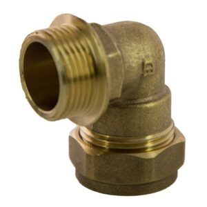 Male-Iron-Elbow-DZR-Compression-Fitting